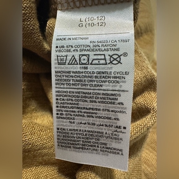 NWT Old Navy Cropped Hoodie - Teen size L 10/12​​​​ - Picture 7 of 8